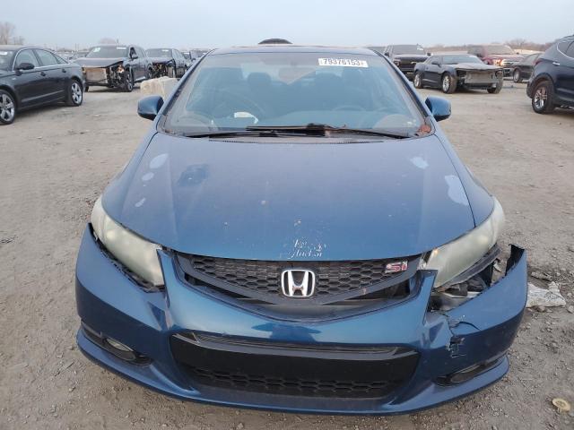 2HGFG4A54DH702722 - 2013 HONDA CIVIC SI BLUE photo 5