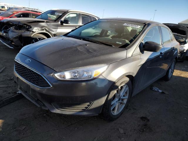1FADP3F2XJL280412 - 2018 FORD FOCUS SE CHARCOAL photo 1