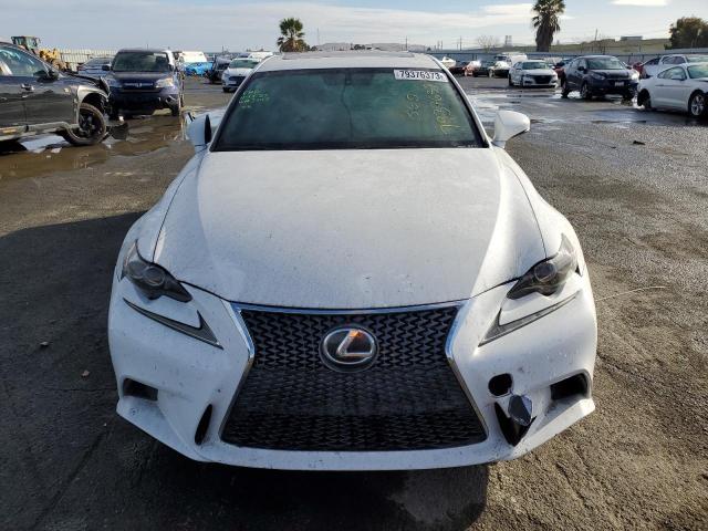 JTHBA1D28G5007345 - 2016 LEXUS IS 200T WHITE photo 5