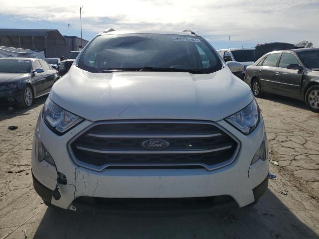 MAJ6S3GL0KC273565 - 2019 FORD ECOSPORT SE WHITE photo 5