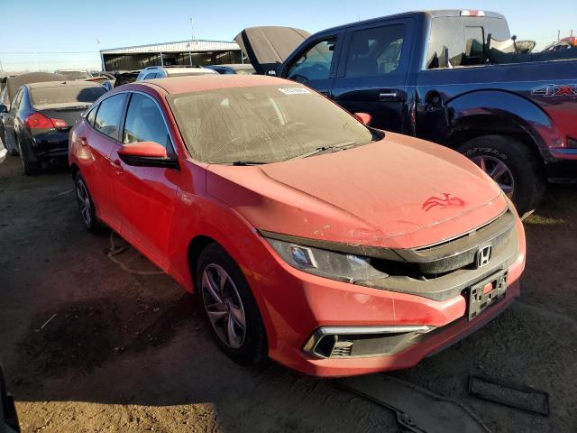 2HGFC2F62LH553792 - 2020 HONDA CIVIC LX RED photo 4