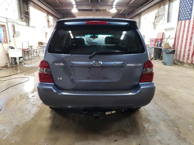 JTEDP21AX70126999 - 2007 TOYOTA HIGHLANDER SPORT BLUE photo 6