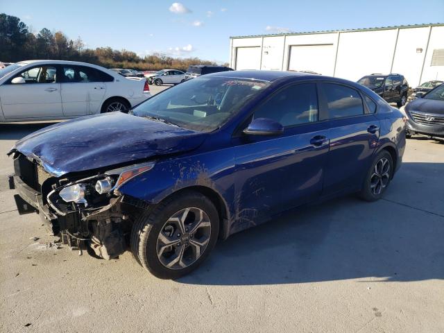 3KPF24AD7KE133538 - 2019 KIA FORTE FE BLUE photo 1