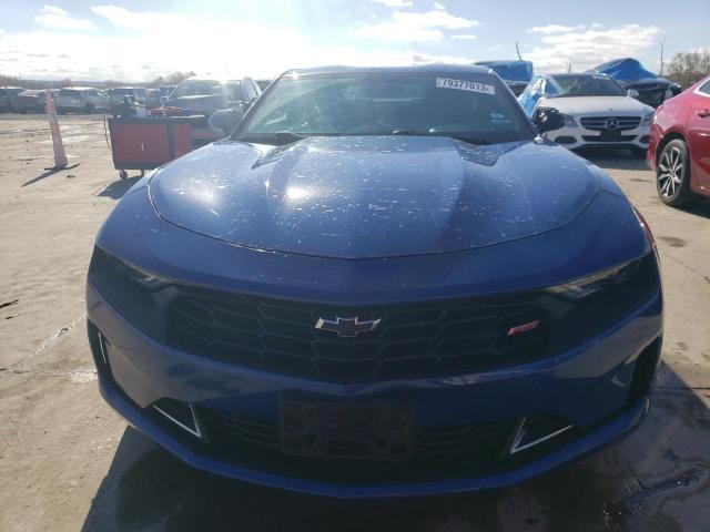 1G1FB1RS1K0124949 - 2019 CHEVROLET CAMARO LS BLUE photo 5