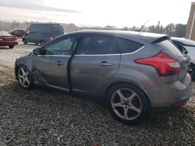 1FADP3N20EL134768 - 2014 FORD FOCUS TITANIUM GRAY photo 2