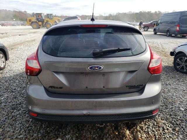 1FADP3N20EL134768 - 2014 FORD FOCUS TITANIUM GRAY photo 6