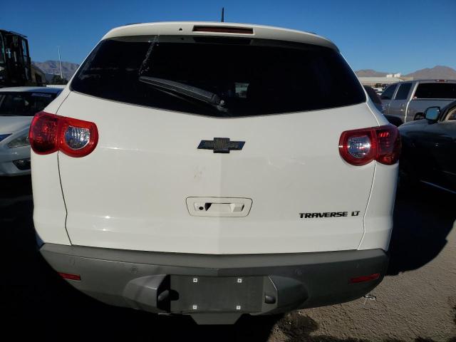 1GNKRJED6BJ407275 - 2011 CHEVROLET TRAVERSE LT WHITE photo 6