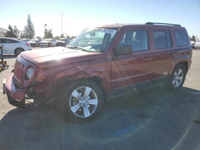 1C4NJPFB1CD544024 - 2012 JEEP PATRIOT LATITUDE RED photo 1