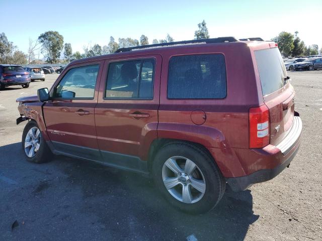 1C4NJPFB1CD544024 - 2012 JEEP PATRIOT LATITUDE RED photo 2