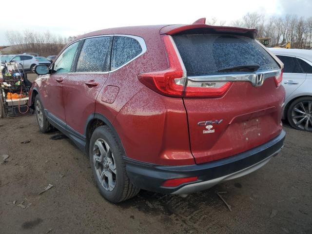 5J6RW2H58KL001118 - 2019 HONDA CR-V EX RED photo 2