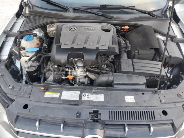 1VWBN7A35DC003263 - 2013 VOLKSWAGEN PASSAT SE SILVER photo 11