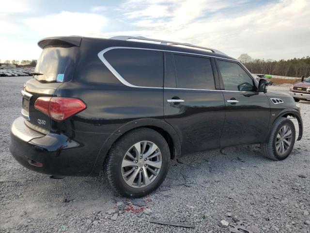 JN8AZ2NF6F9574596 - 2015 INFINITI QX80 BLACK photo 3