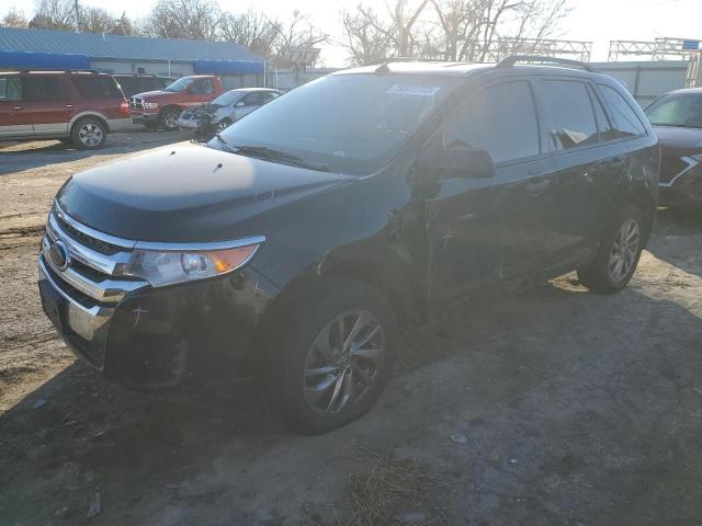 2FMDK3GC9DBC77923 - 2013 FORD EDGE SE BLACK photo 1