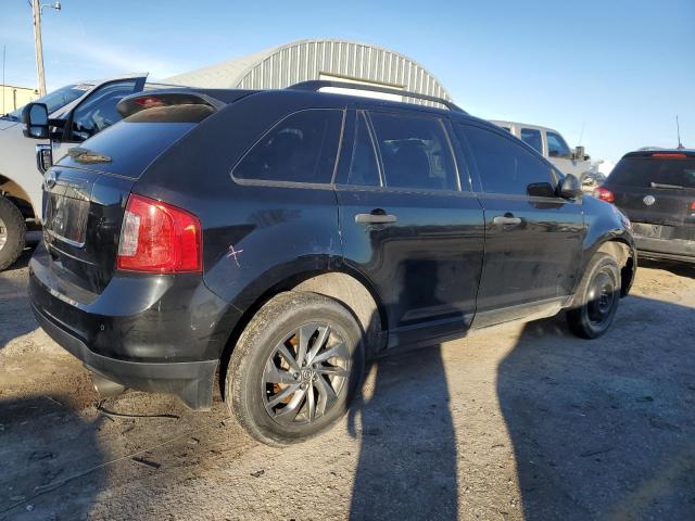 2FMDK3GC9DBC77923 - 2013 FORD EDGE SE BLACK photo 3