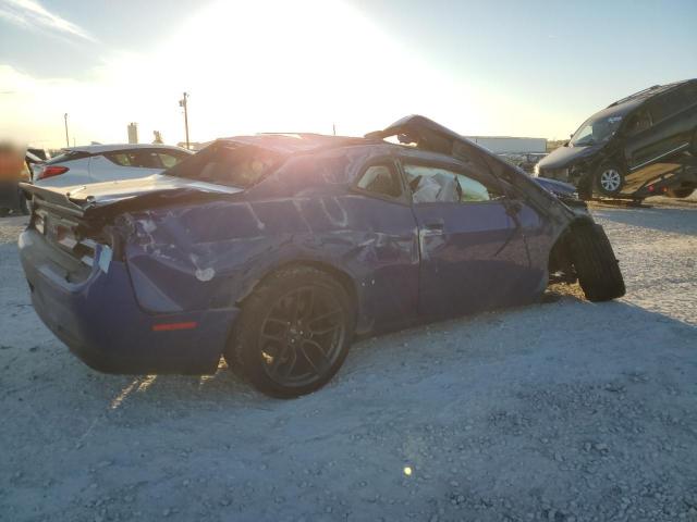 2C3CDZFJ7MH538867 - 2021 DODGE CHALLENGER R/T SCAT PACK BLUE photo 3