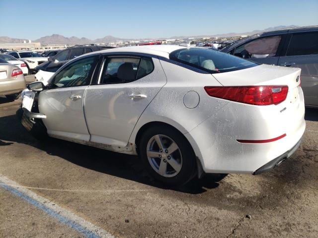 KNAGM4A79F5589693 - 2015 KIA OPTIMA LX WHITE photo 2