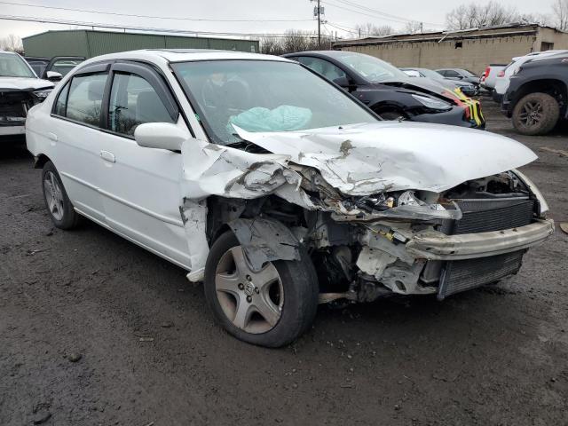 2HGES26734H575700 - 2004 HONDA CIVIC EX WHITE photo 4