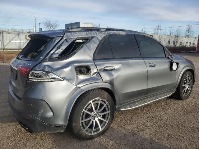 4JGFB6BB2NA614728 - 2022 MERCEDES-BENZ GLE AMG 53 4MATIC GRAY photo 3