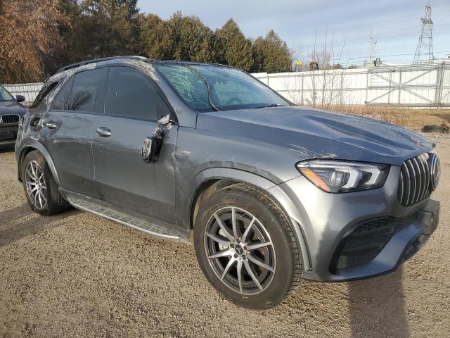 4JGFB6BB2NA614728 - 2022 MERCEDES-BENZ GLE AMG 53 4MATIC GRAY photo 4