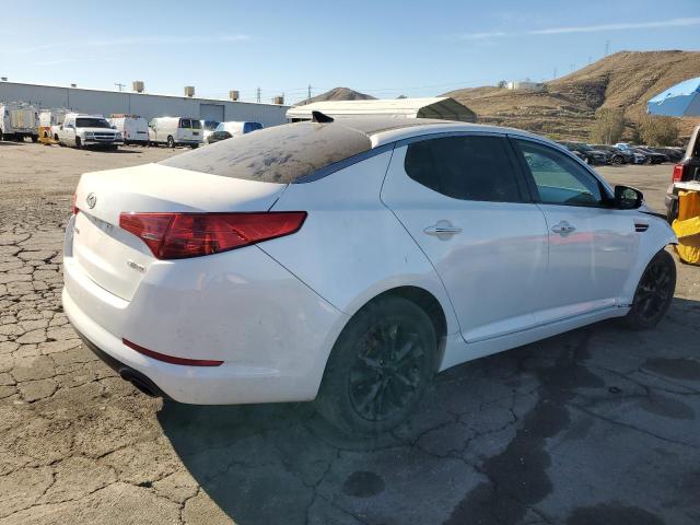 5XXGN4A70DG158135 - 2013 KIA OPTIMA EX WHITE photo 3