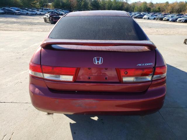 1HGCM66513A081484 - 2003 HONDA ACCORD EX MAROON photo 6