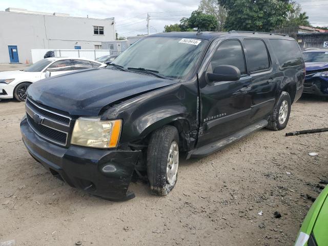 1GNFC16J99R182045 - 2009 CHEVROLET SUBURBAN C1500  LS BLACK photo 1