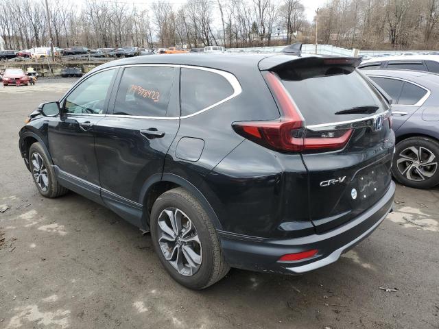 5J6RT6H80NL042986 - 2022 HONDA CR-V EXL BLACK photo 2