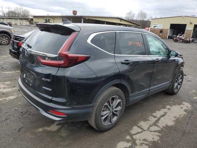 5J6RT6H80NL042986 - 2022 HONDA CR-V EXL BLACK photo 3