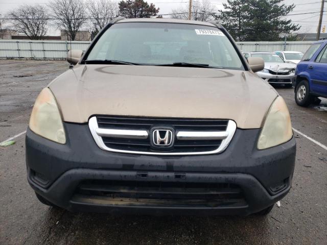 SHSRD78884U231971 - 2004 HONDA CR-V EX BROWN photo 5