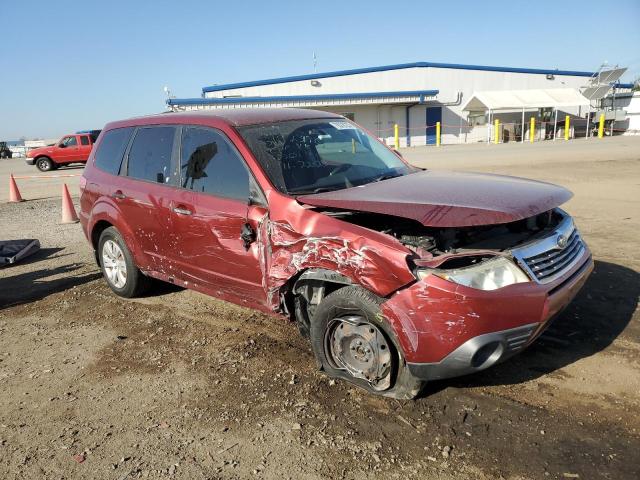 JF2SH61649H797652 - 2009 SUBARU FORESTER 2.5X RED photo 4