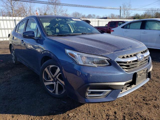 4S3BWAN61M3011233 - 2021 SUBARU LEGACY LIMITED BLUE photo 4