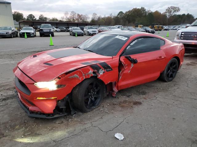 1FA6P8TH2K5185248 - 2019 FORD MUSTANG RED photo 1