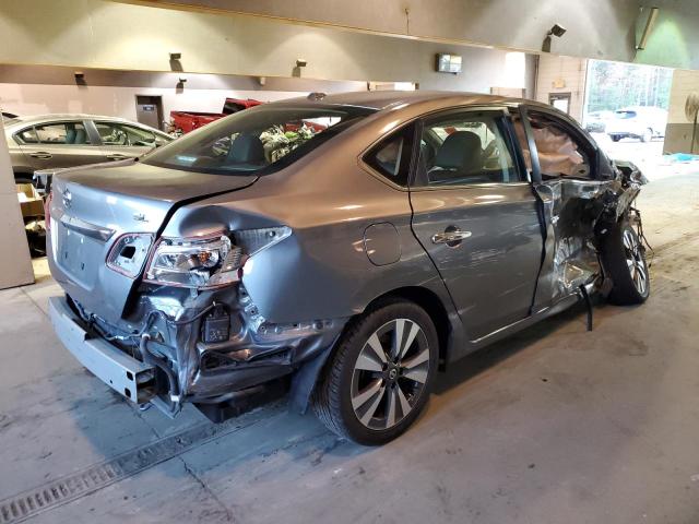 3N1AB7AP3HY373640 - 2017 NISSAN SENTRA S GRAY photo 3