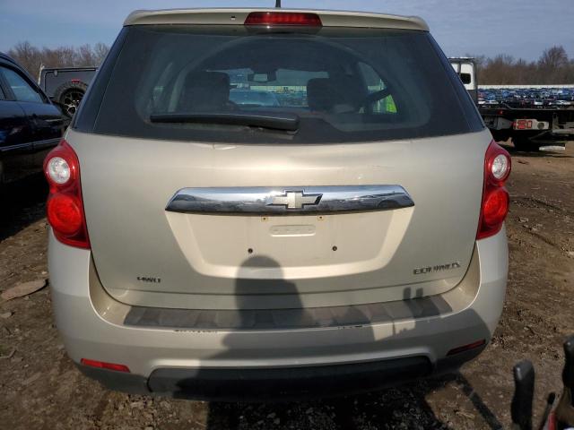 2GNFLCEK6C6310136 - 2012 CHEVROLET EQUINOX LS GOLD photo 6