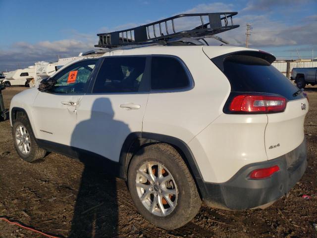 1C4PJMCS1EW107692 - 2014 JEEP CHEROKEE LATITUDE WHITE photo 2