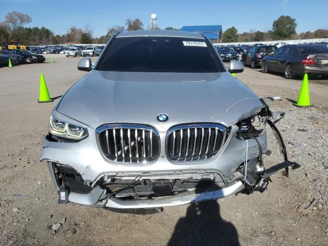 5UXTR9C53KLP85662 - 2019 BMW X3 XDRIVE30I SILVER photo 5