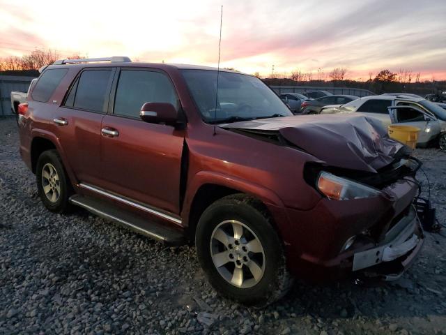 JTEZU5JR1D5063540 - 2013 TOYOTA 4RUNNER SR5 MAROON photo 4