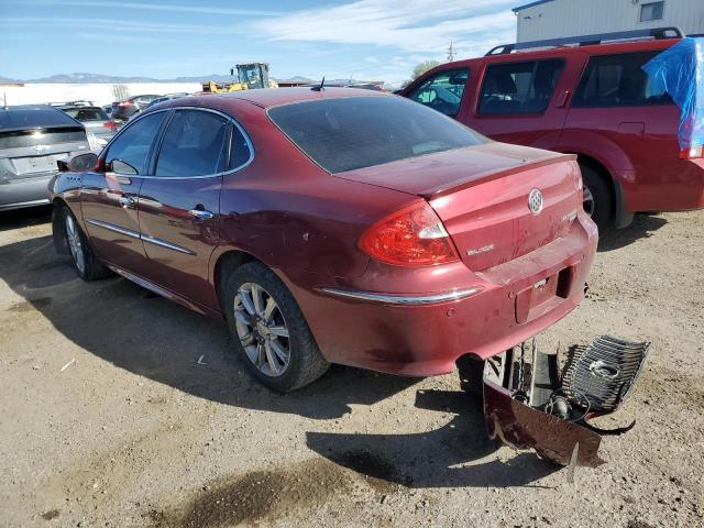 2G4WN58C081139046 - 2008 BUICK LACROSSE SUPER SERIES MAROON photo 2