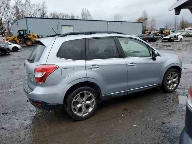 JF2SJAWC4FH512840 - 2015 SUBARU FORESTER 2.5I TOURING SILVER photo 3