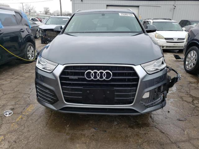 WA1ECCFS3JR011606 - 2018 AUDI Q3 PREMIUM GRAY photo 5