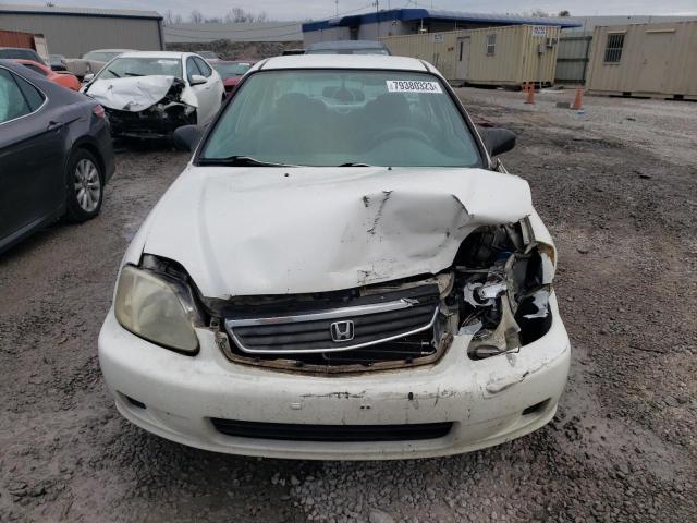 1HGEJ6673YL011290 - 2000 HONDA CIVIC LX WHITE photo 5