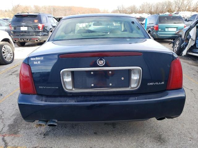 1G6KD54Y13U208706 - 2003 CADILLAC DEVILLE BLUE photo 6