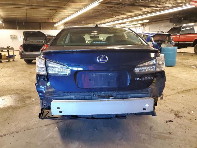 JTHBB1BA2B2044232 - 2011 LEXUS HS 250H BLUE photo 6