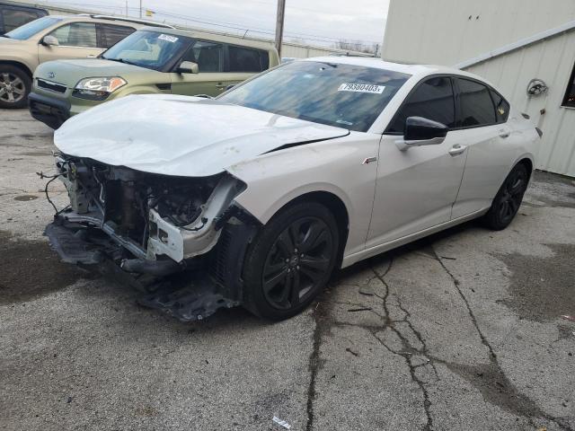 19UUB5F54MA004632 - 2021 ACURA TLX TECH A WHITE photo 1