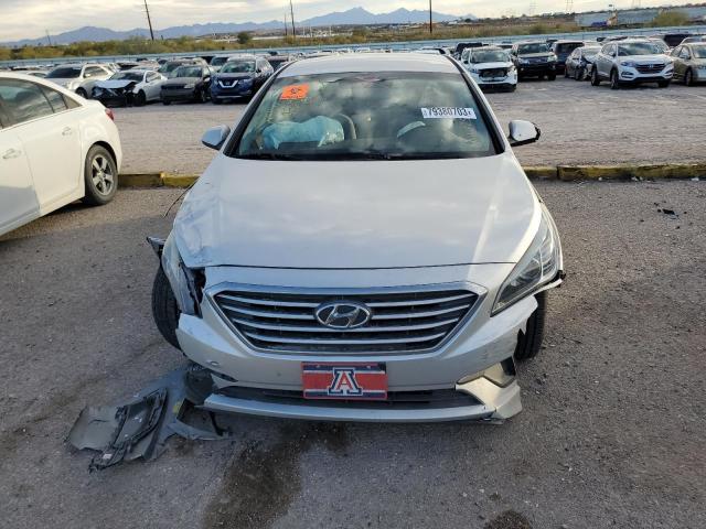 5NPE24AF5GH374725 - 2016 HYUNDAI SONATA SE SILVER photo 5