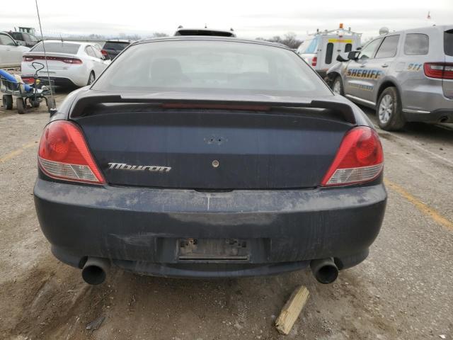 KMHHM65D26U206228 - 2006 HYUNDAI TIBURON GS BLUE photo 6