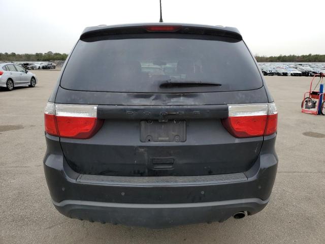 1C4RDJDGXDC700945 - 2013 DODGE DURANGO CREW BLACK photo 6