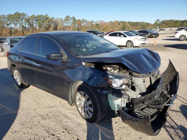 3N1AB7AP0HL674251 - 2017 NISSAN SENTRA S BLUE photo 4