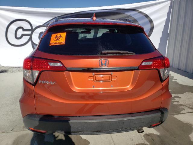 3CZRU5H50KM701916 - 2019 HONDA HR-V EX ORANGE photo 6