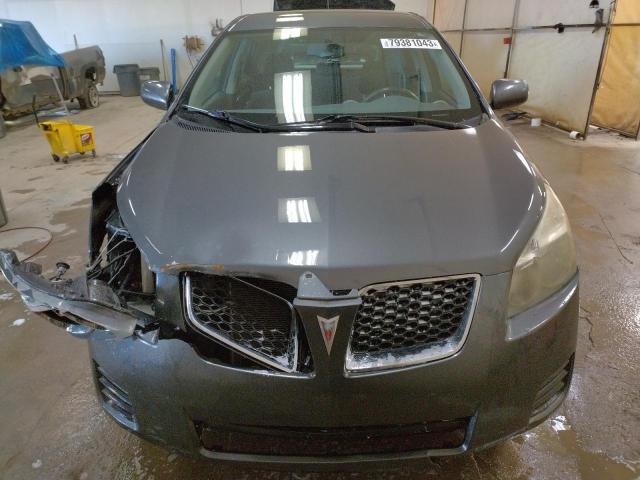 5Y2SP67869Z475471 - 2009 PONTIAC VIBE GRAY photo 5